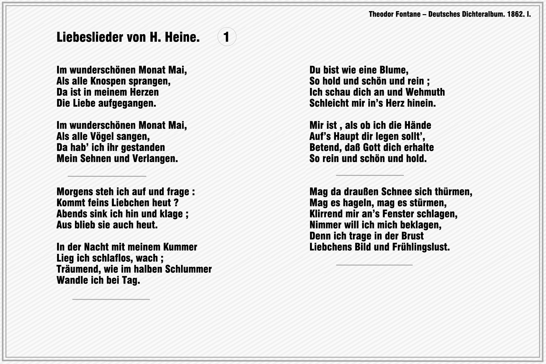 Heine gedichte heinrich Heinrich Heine